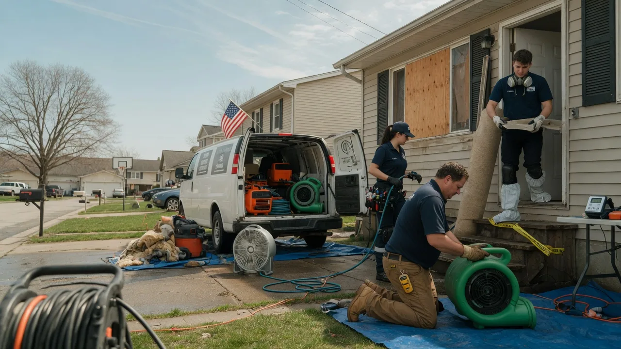 Water Damage Restoration in Pittston, PA near me